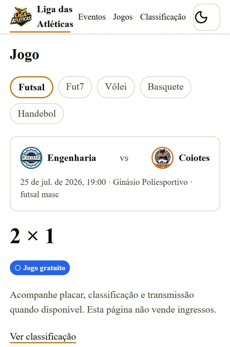 Liga das Atléticas