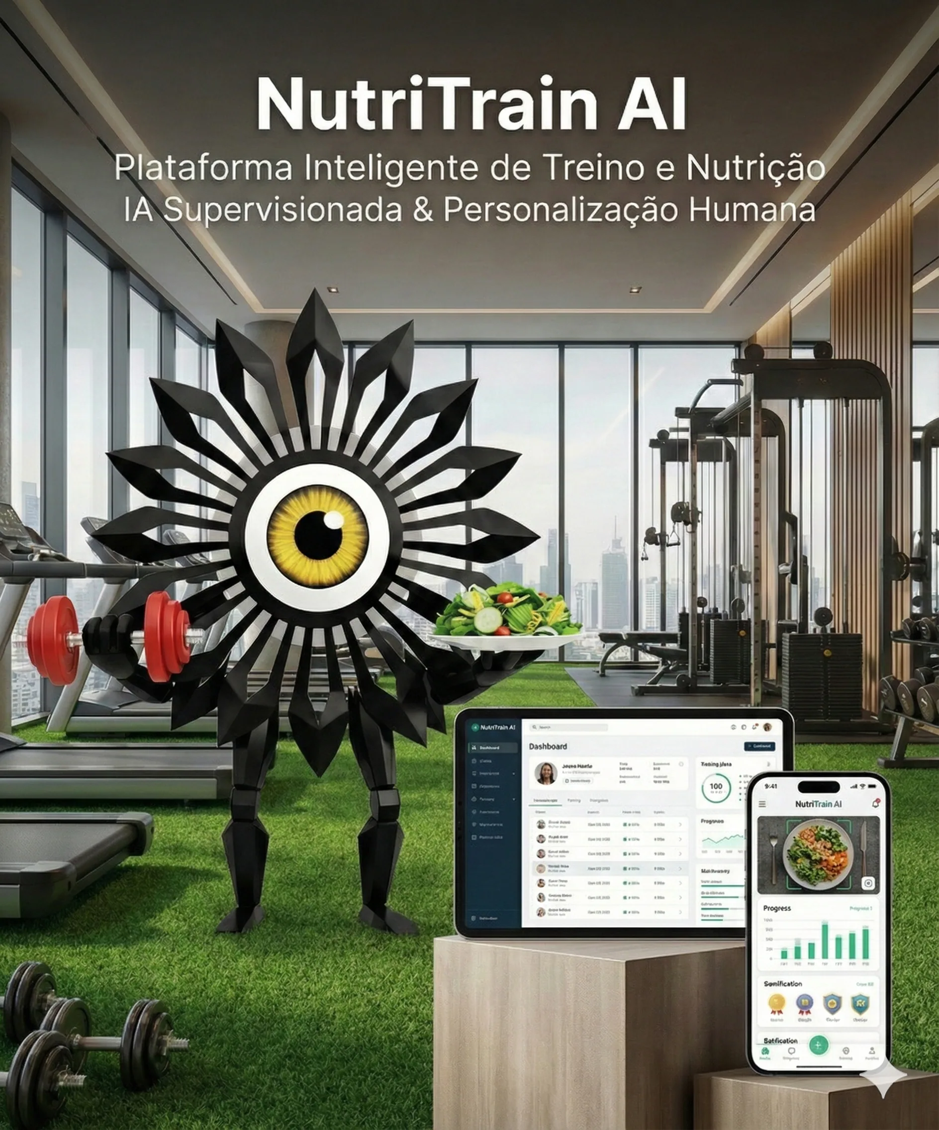 Mockup NutriTrain AI